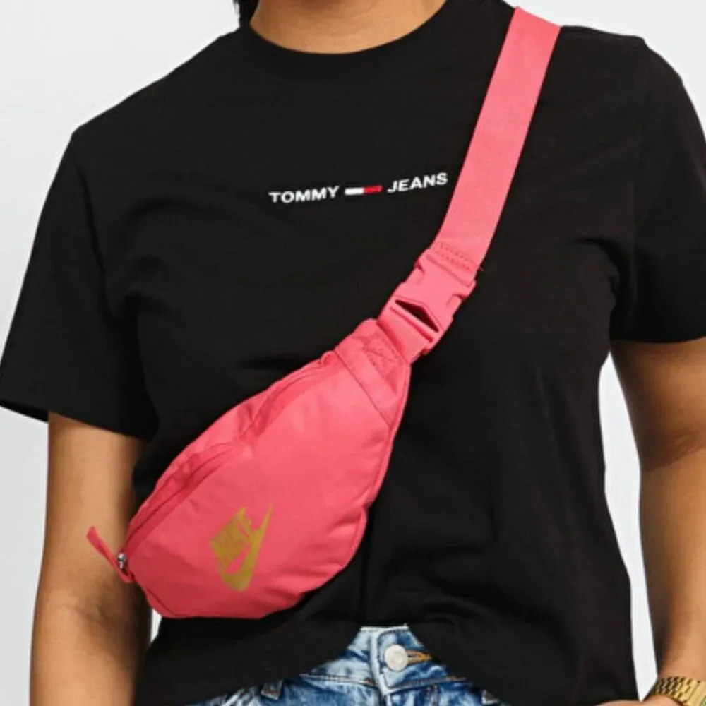 NIKE | Waistbag Waistack Fanny Pack Belt Bag Pink Gold 2 Compartment | Large